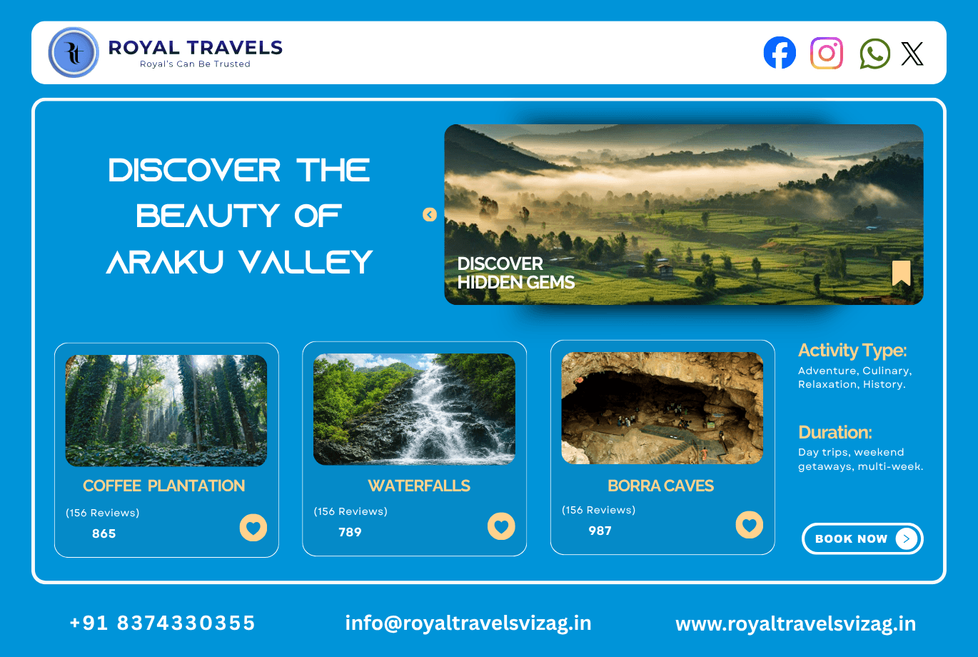 Araku Valley Travel Guide – Discover the Beauty